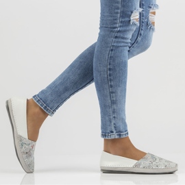 Bőr cipő Filippo DP031 / 22 Wh Bl fehér kék 1 Bőr cipő Filippo DP031 / 22 Wh Bl fehér kék 1