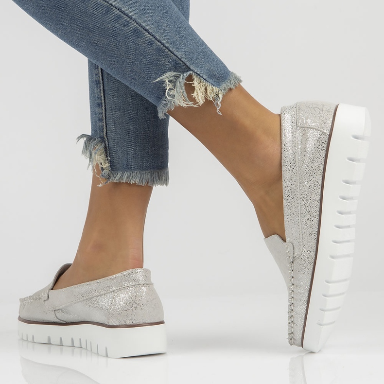 Bőr naplopók Filippo DP3534 / 22 Si ezüst 1