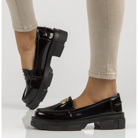 Bőr cipő Filippo DP3712 / 22 Bk fekete 1