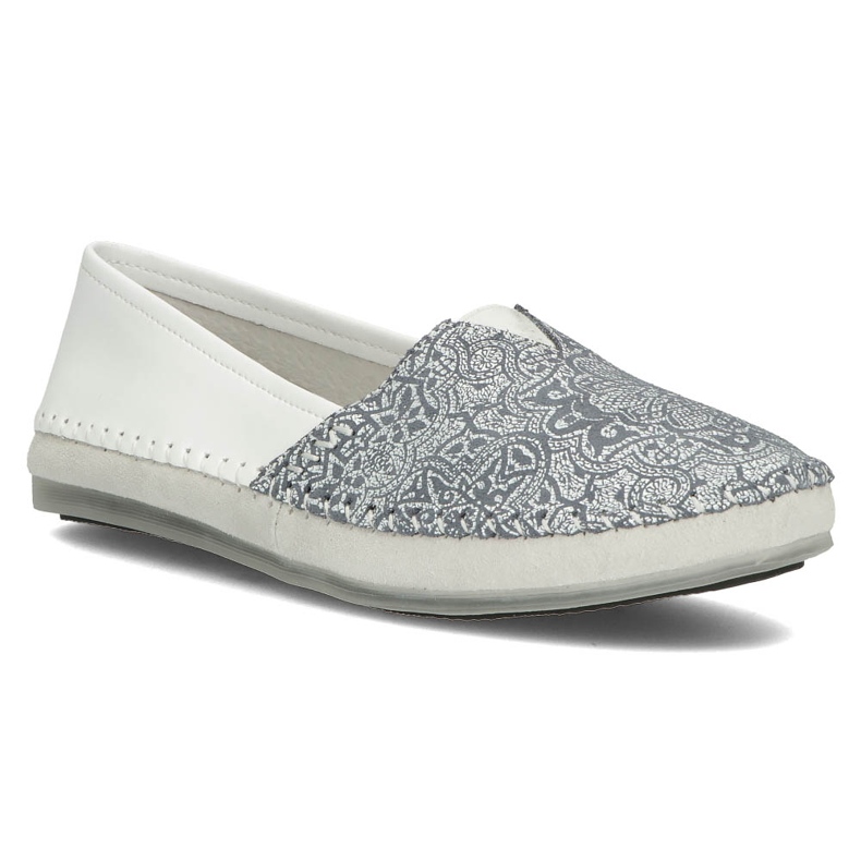 Bőr cipő Filippo DP031 / 22 Bl kék fehér 1