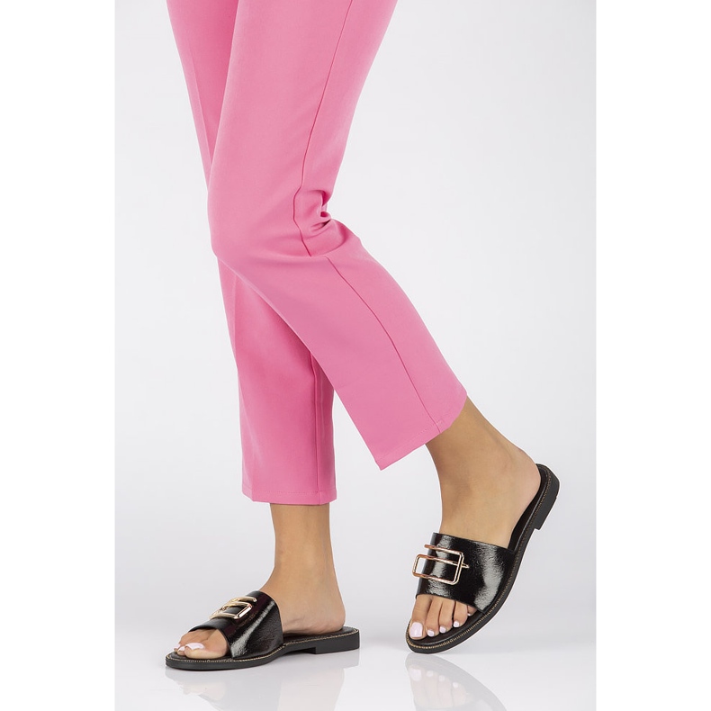 Filippo DK3701 / 22 Bk fekete papucs 1