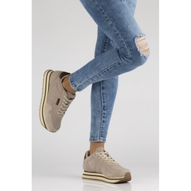 Filippo DP2111 / 22 Be bézs színű tornacipő 2