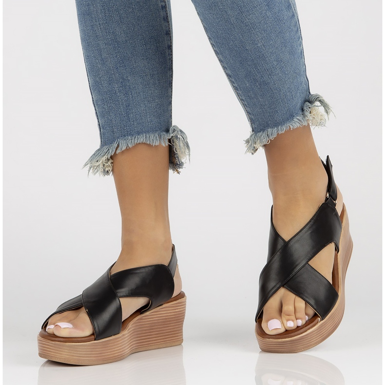 Filippo DS3609 / 22 Bk fekete szandál 1