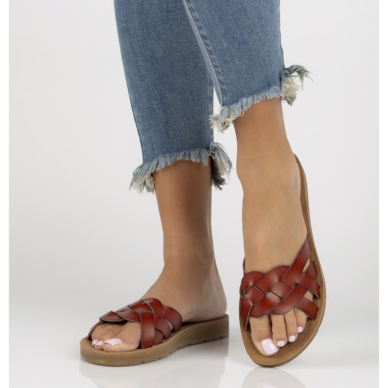 Filippo DK3610 / 22 Barna papucs 1