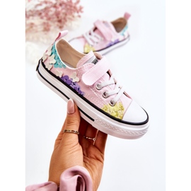 PA1 Gyerek tornacipő Fabric Print Pink Buster rózsaszín 1