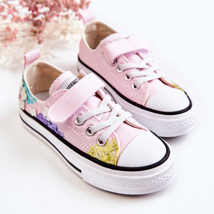 PA1 Gyerek tornacipő Fabric Print Pink Buster rózsaszín 2