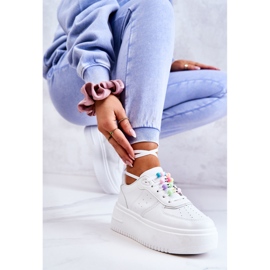 PS1 Női megkötött sportcipő tornacipő fehér Manila 1