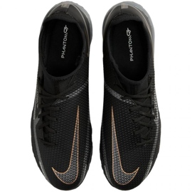 Nike Phantom GT2 Academy Df Tf DC0802 008 focicipő fekete fekete 1