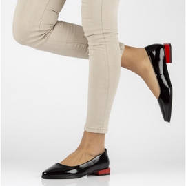 Bőr cipő Filippo DP2383 / 22 Bkl fekete 1