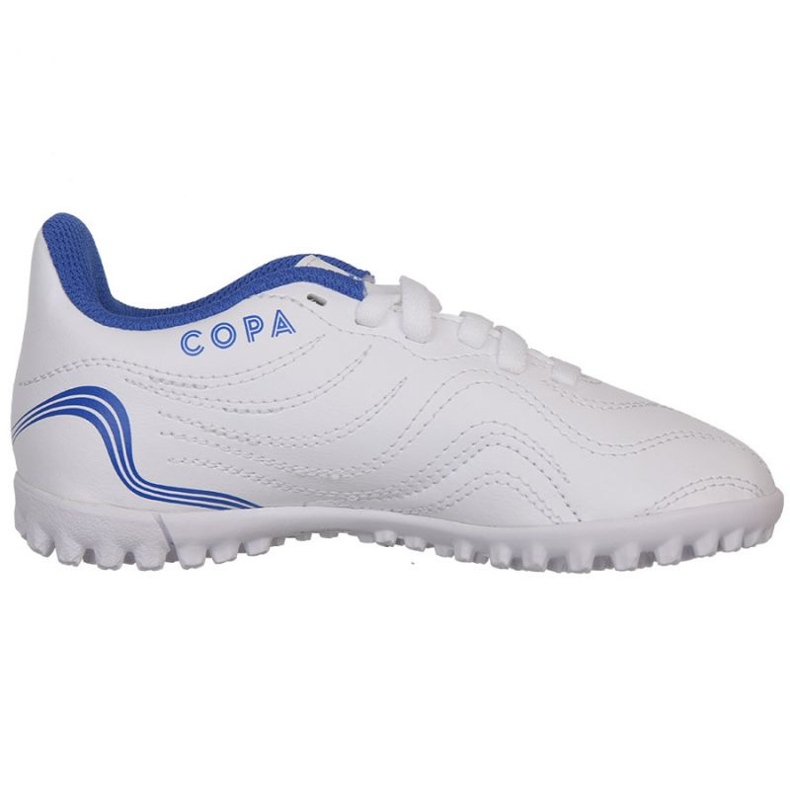 Adidas Copa Sense.4 Tf Jr GW7398 futballcipő fehér fehér 1