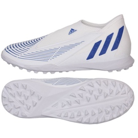 Adidas Predator Edge.3 Ll Tf Jr GX2637 futballcipő fehér fehér 1