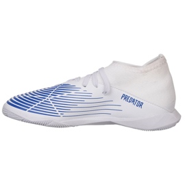 Adidas Predator Edge.3 In Jr GX2647 futballcipő fehér fehér 1