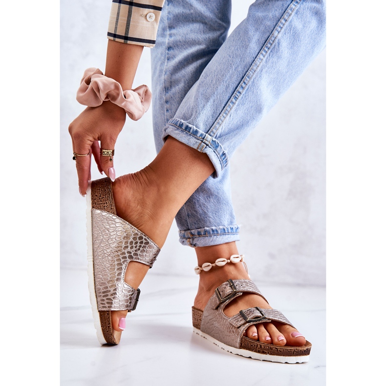 Női papucs csatok Inblu NM000027 Ezüst bézs 2 Női papucs csatok Inblu NM000027 Ezüst bézs 2