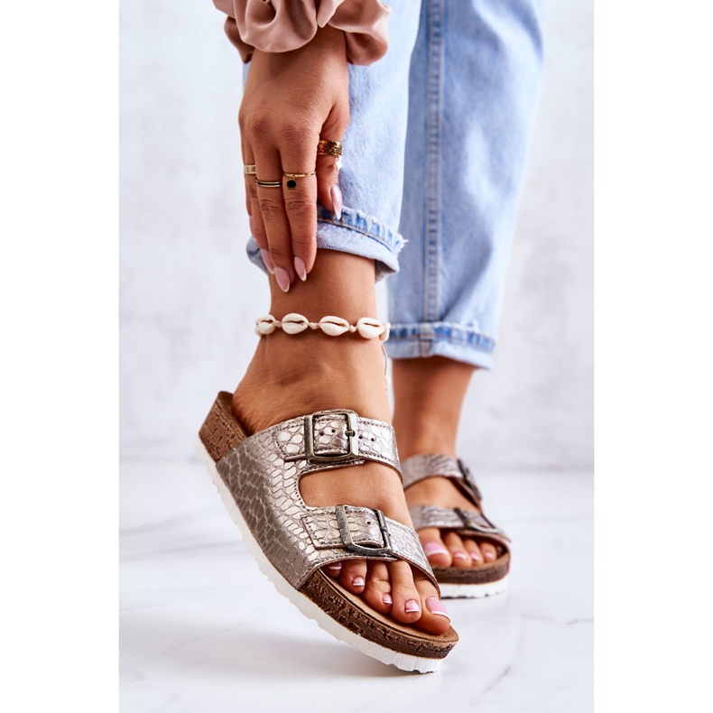 Női papucs csatok Inblu NM000027 Ezüst bézs 1 Női papucs csatok Inblu NM000027 Ezüst bézs 1