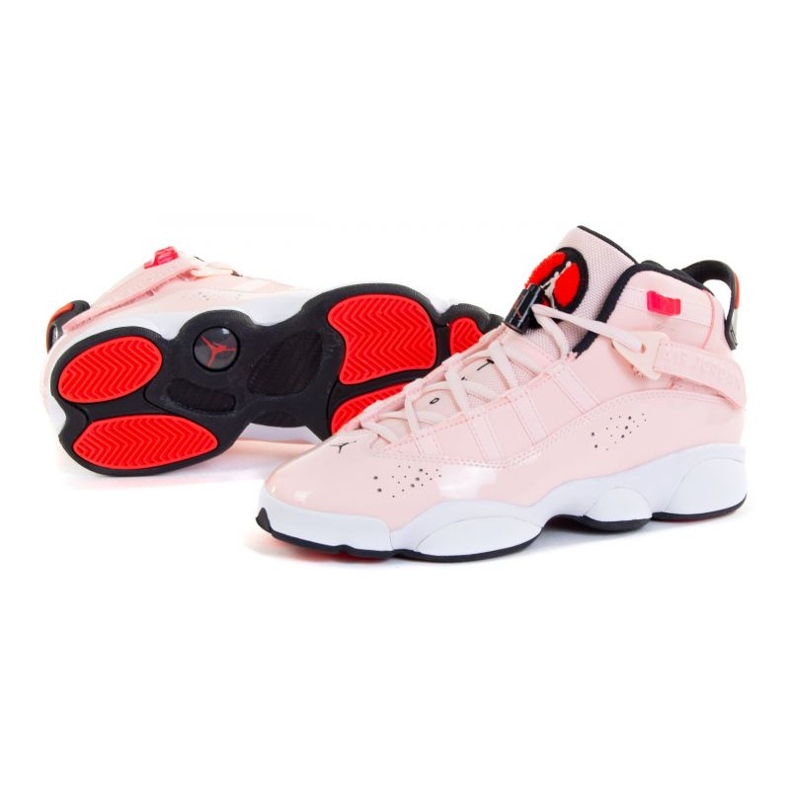 Nike Jordan 6 gyűrű (GS) W 323419-602 sokszínű rózsák és lilák 1