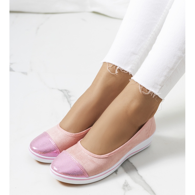 Pink Barrie wedge tornacipő rózsaszín 1