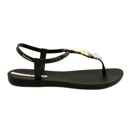 Flip-flop Ipanema dekorációval 83182 fekete 23526 ezüst aranysárga 1 Flip-flop Ipanema dekorációval 83182 fekete 23526 ezüst aranysárga 1