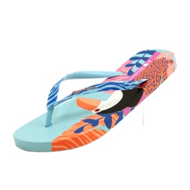 Tukan Flip-flop Ipanema 26635 kék / narancs narancssárga rózsaszín 4 Tukan Flip-flop Ipanema 26635 kék / narancs narancssárga rózsaszín 4