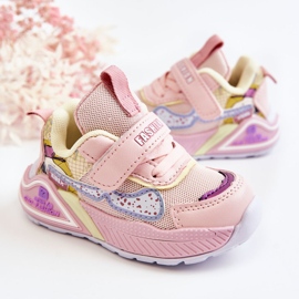 Gyermek könnyű sportcipő Pink Snoopy rózsaszín 1