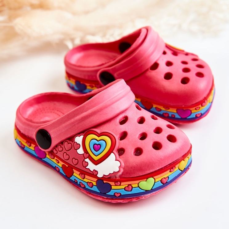 Gyerekpapucs hab Crocs Red Charie piros 2