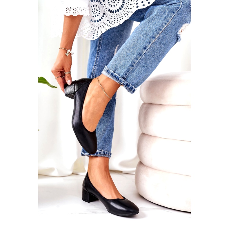 S.Barski Bőr szivattyúk S. Barski 20-L1 Fekete 2