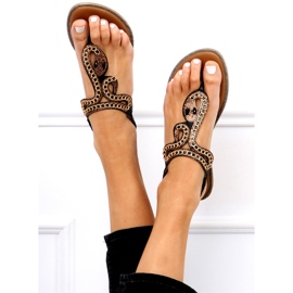 Rush Fekete papucsok 1