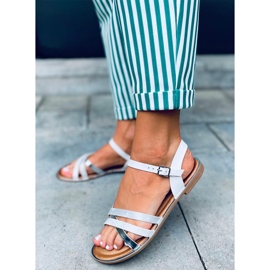 Celia White női szandál fehér 1