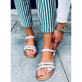 Celia White női szandál fehér 2