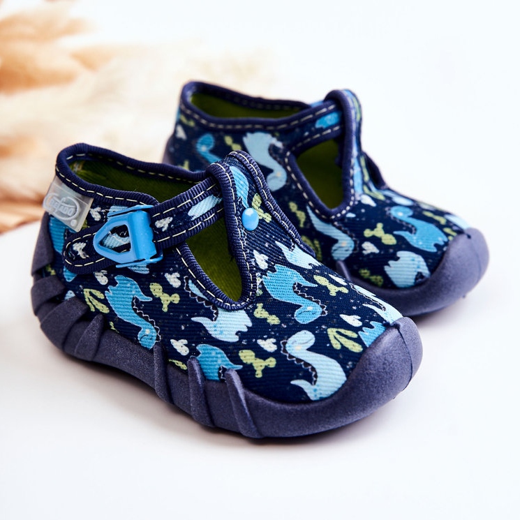 BEFADO S.A. Cipők Papucsok Befado Dinosaurs 110P448 Navy Blue sötétkék 1
