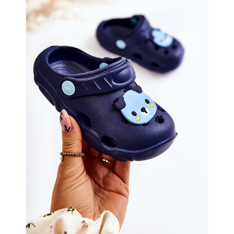 BEFADO S.A. Gyermek papucs Kroks Miś Befado 159X110 Sötétkék 1