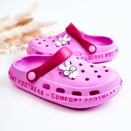 BEFADO S.A. Gyermek papucs Kroks Rabbit Befado 159Y106 Pink rózsaszín 1