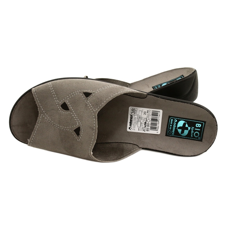 Adanex Női szandál BIO Nature 27341 szürke 5
