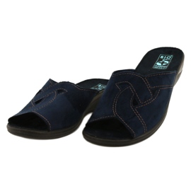 Adanex Női BIO Nature 27340 szandál sötétkék 2