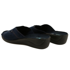 Adanex Női BIO Nature 27340 szandál sötétkék 5