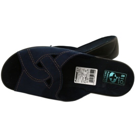 Adanex Női BIO Nature 27340 szandál sötétkék 4