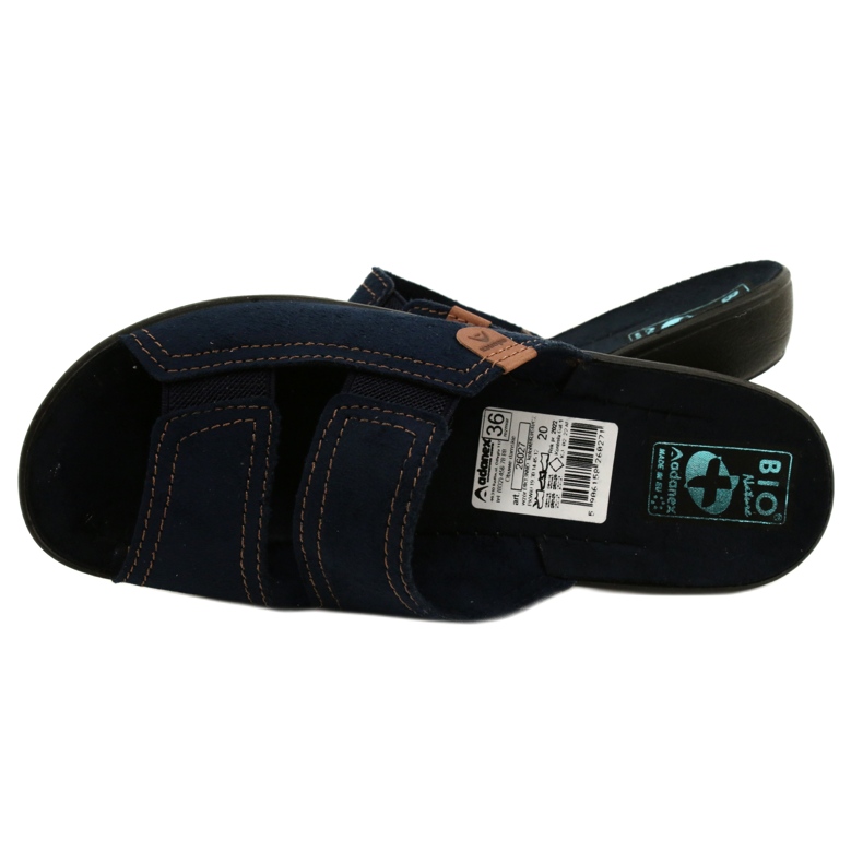 Adanex Női papucs BIO Nature 26027 Sötétkék 5