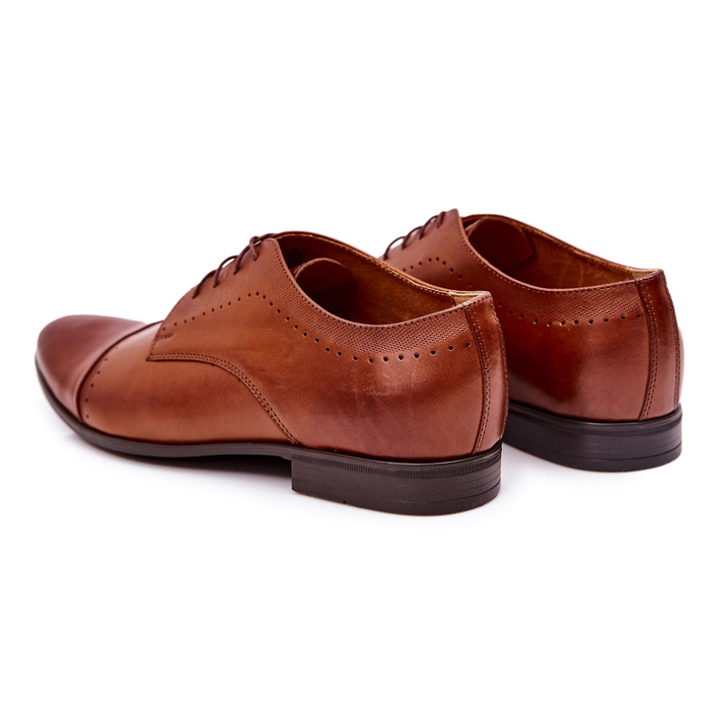 Bednarek Polish Shoes Bőr cipő Bednarek 723 Barna 2