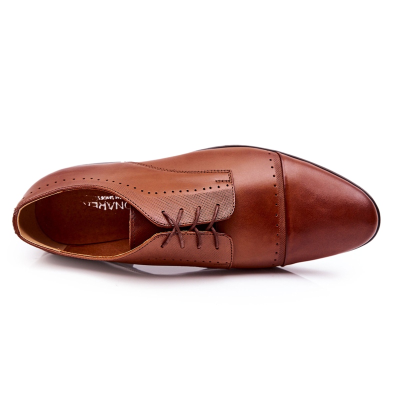 Bednarek Polish Shoes Bőr cipő Bednarek 723 Barna 4