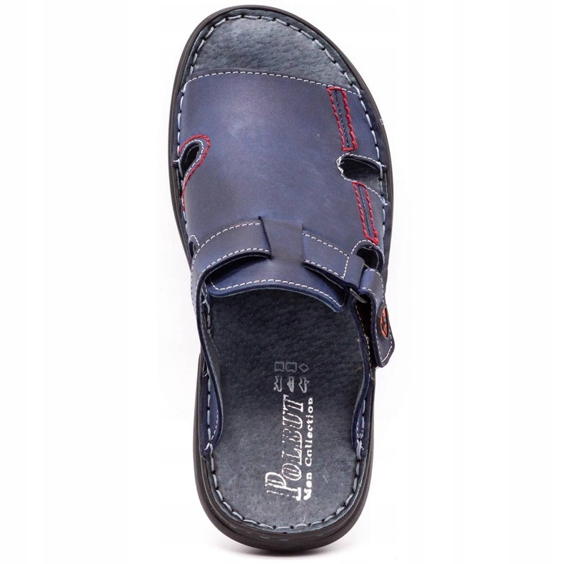 Polbut Férfi papucs 356 sötétkék 5