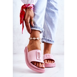 Női papucs Big Star JJ274A303 Pink rózsaszín 1