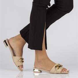 Filippo DK3788 / 22 Be bézs papucs 1