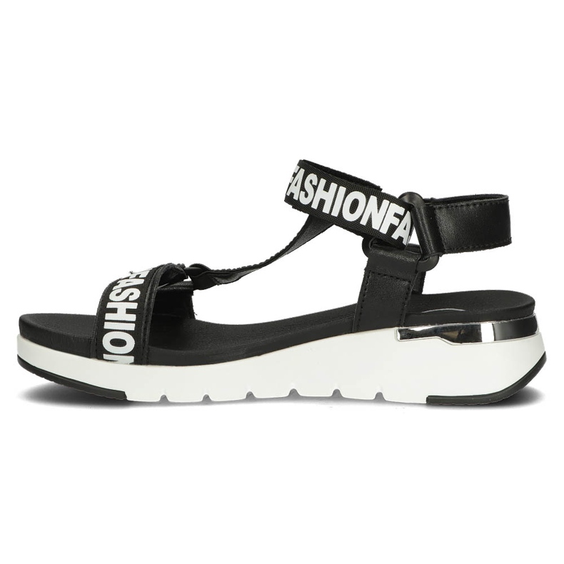 Bőr szandál Filippo DS2169 / 22 Bk fekete 1