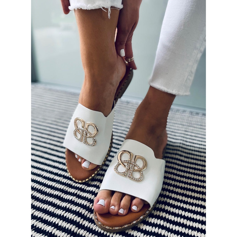 Inday White női papucs fehér 2 Inday White női papucs fehér 2