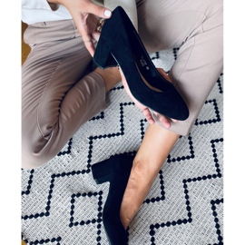 Pump alacsony sarkú Phoebe Black fekete 2