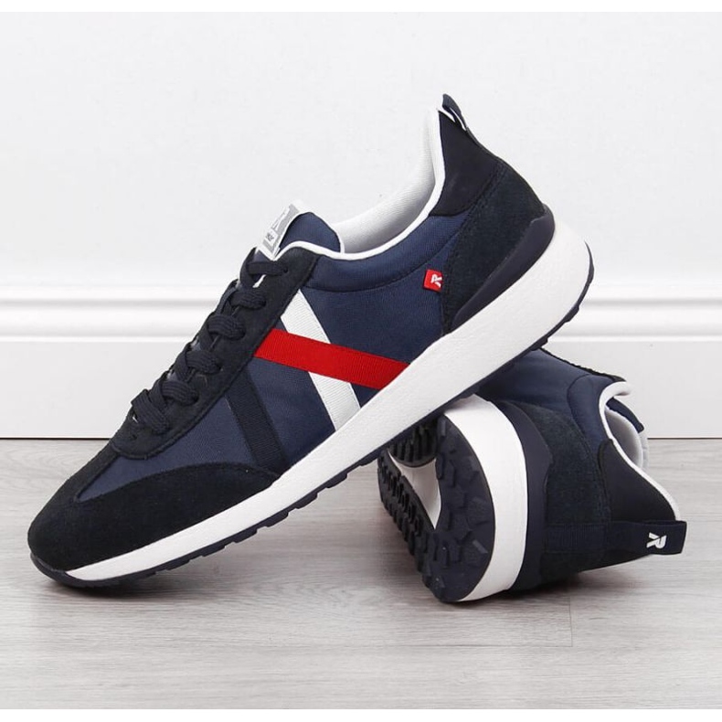 Alkalmi Rieker M RKR539 sötétkék sportcipő 2