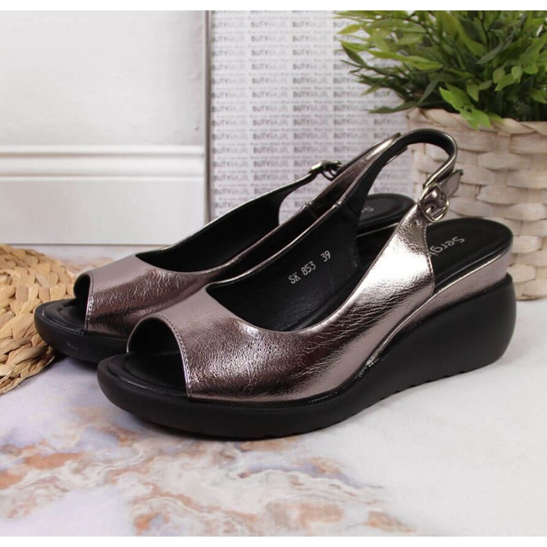 Sergio Leone W SK368B ékszandál ezüst 2