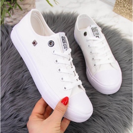 Alacsony fehér tornacipő Big Star AA274010 1