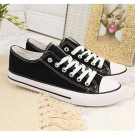 Atletico fekete textil alacsony tornacipő 2