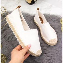 White Big Star HH274493 női fehér textil espadrillák 2