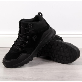 Fekete Filippo bőr férfi túrabakancs 1